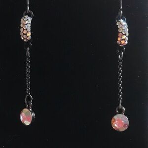 Vintage crystal earrings